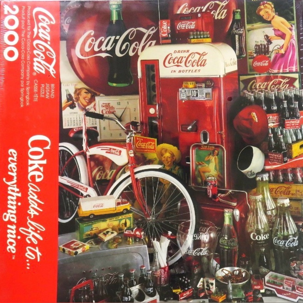 SPRINGBOC Coca-Cola Jigsaw Puzzle Vintage - Picture 7 of 7